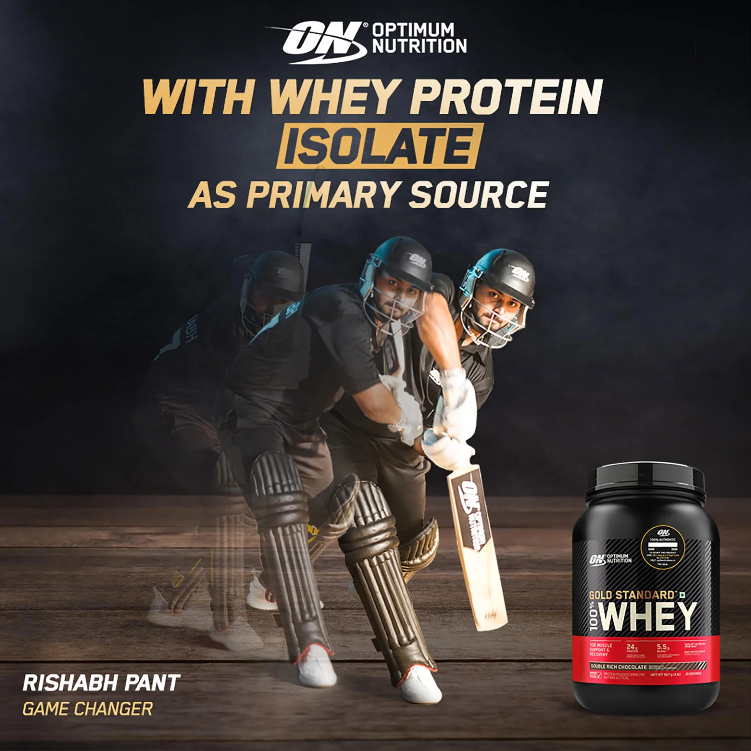 Gold Standard 100% Whey Protein Powder  Double Rich Chocolate  4 kg and Micronized Creatine Powder Unflavoured 100 g - Image 4