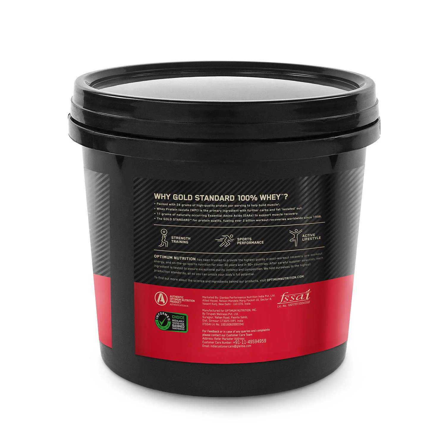 Gold Standard 100% Whey Protein Powder Vanilla Ice Cream 4 kg and Micronized Creatine Powder Unflavoured 100 g - Image 11