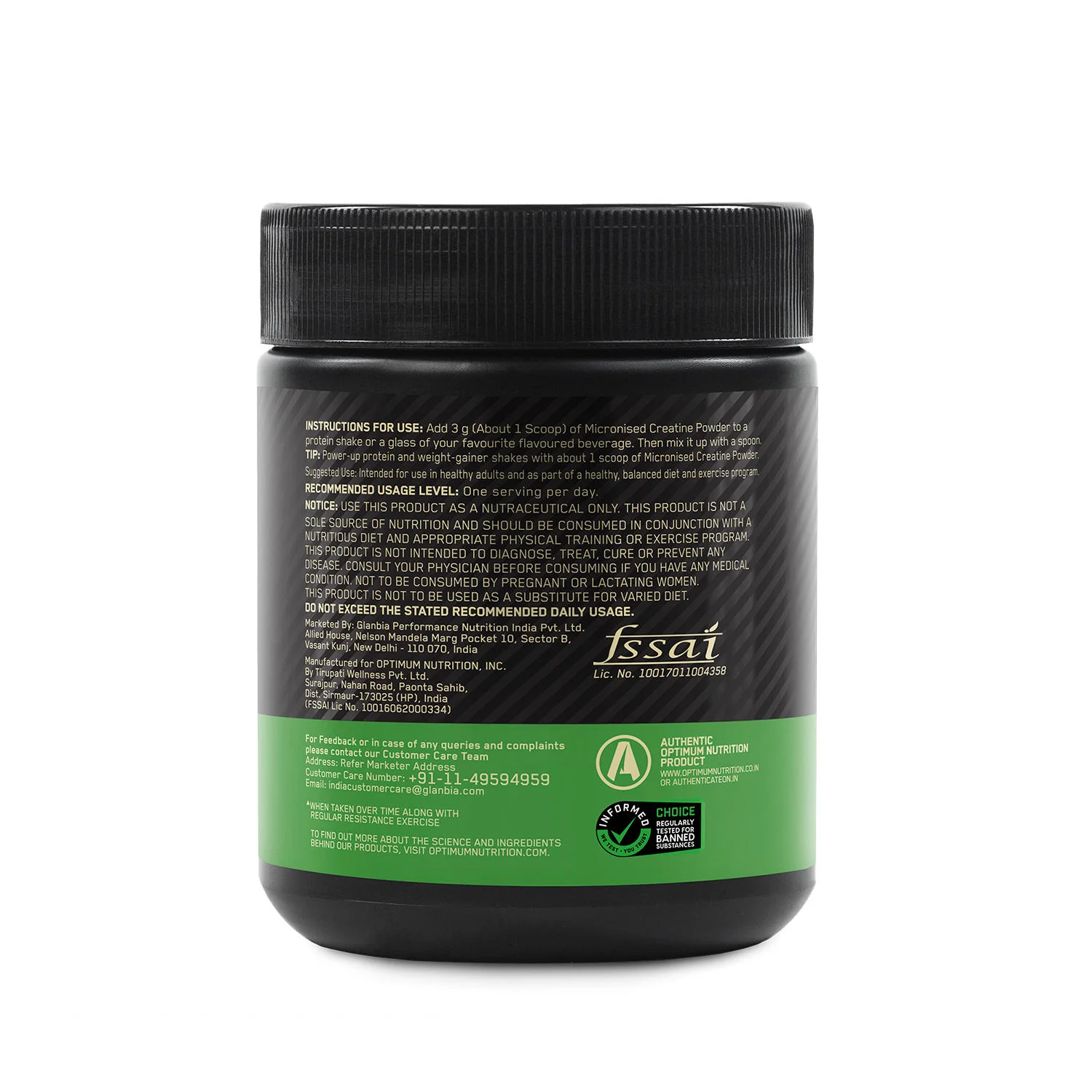 Gold Standard 100% Whey Protein Powder Vanilla Ice Cream 4 kg and Micronized Creatine Powder Unflavoured 100 g - Image 17