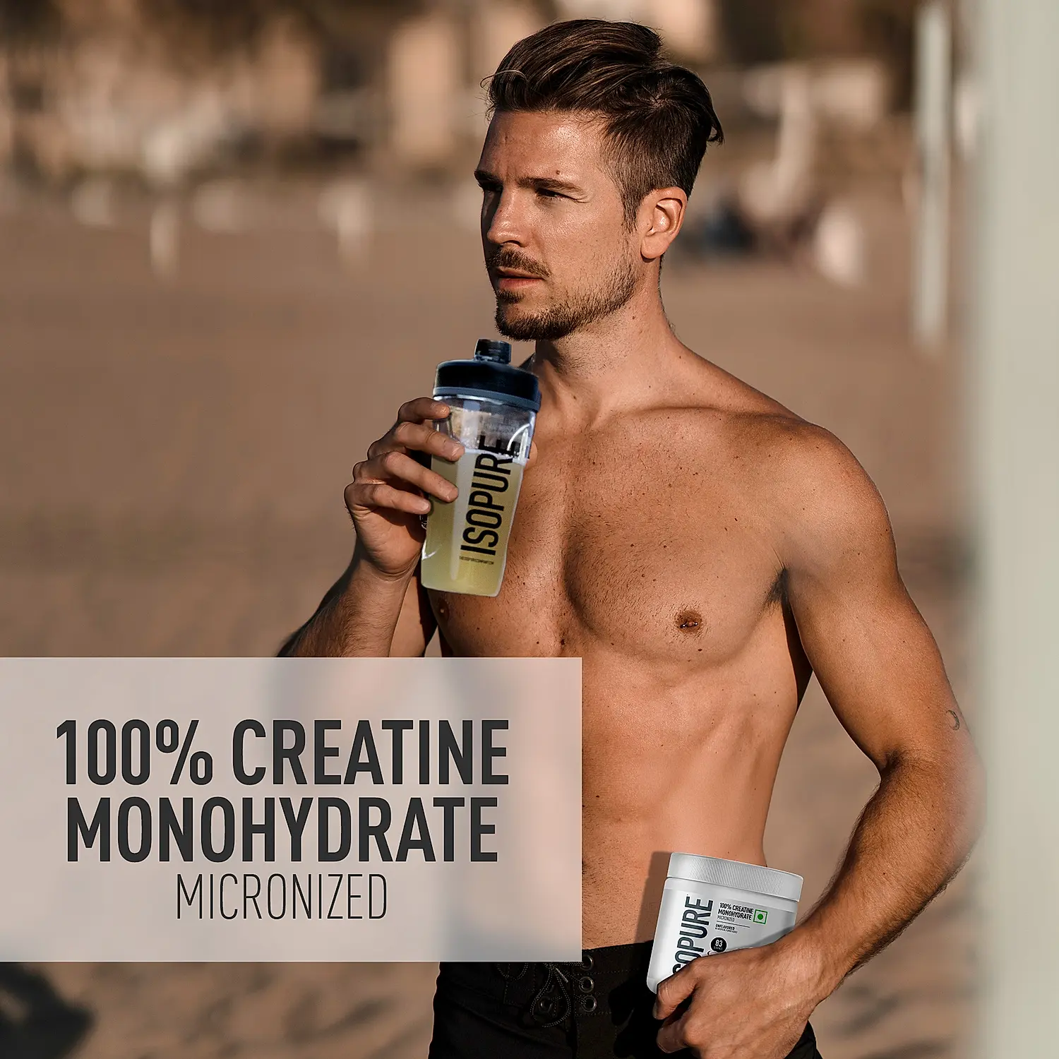 Isopure Unflavored 1 kg + Isopure 100% Creatine Monohydrate Micronized, 250g- 83 servings - Image 16